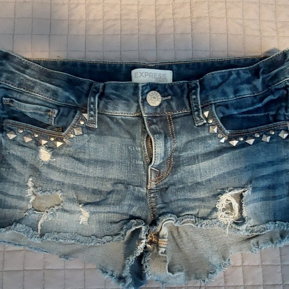 Express Jeans denim shorts